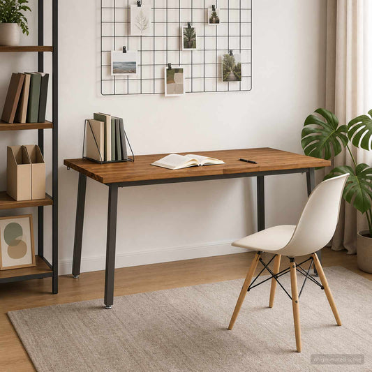 vidaXL Live Edge Eettafel 160 x 90 x 75 cm Massief Acaciahout Naturel