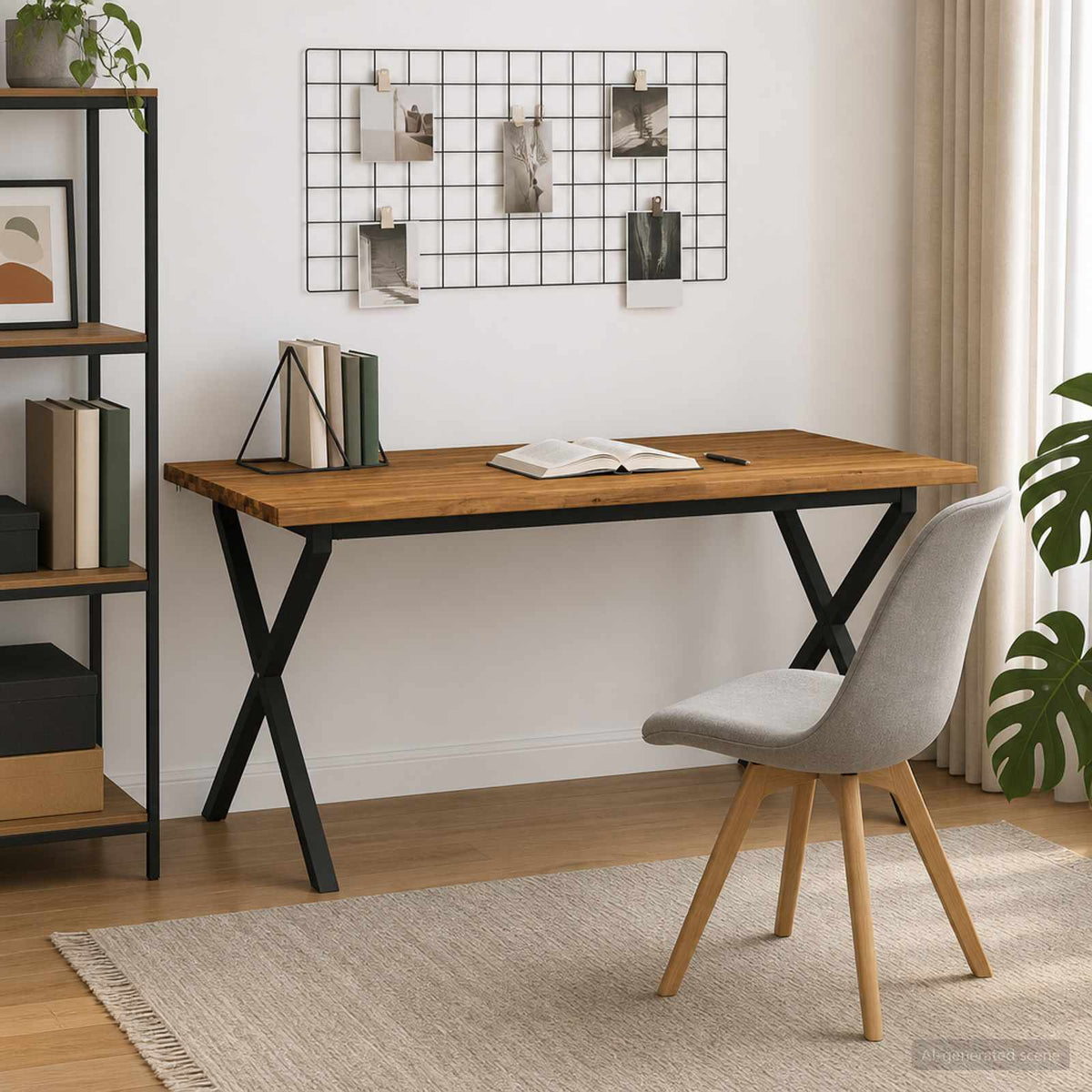 Live Edge Eettafel 160 x 80 x 75 cm Massief Acaciahout Naturel is nu te koop bij PeponiXL, paradijselijk wonen!