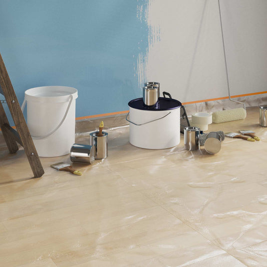 Stofblad met Plakband 6 pcs Doorzichtig 240 x 2000 cm HDPE is nu te koop bij PeponiXL, paradijselijk wonen!