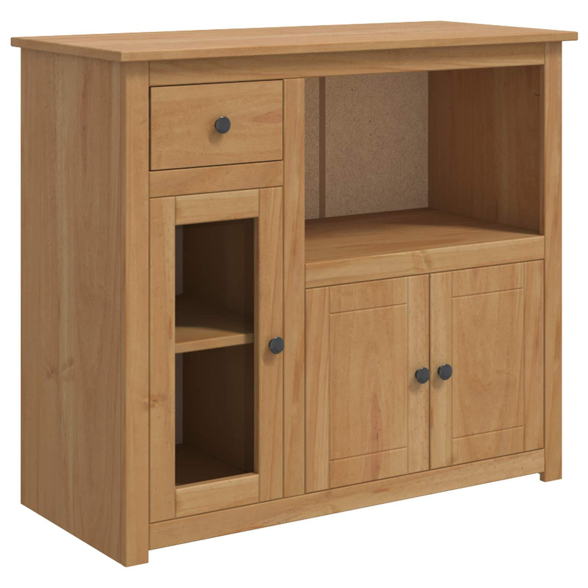 Magnetron Dressoir PANAMA Honing Wax 99.5 x 44 x 86.5 cm is nu te koop bij PeponiXL, paradijselijk wonen!