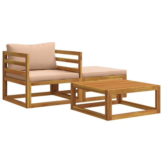 3 st Modulaire bankset met kussens is nu te koop bij PeponiXL, paradijselijk wonen!