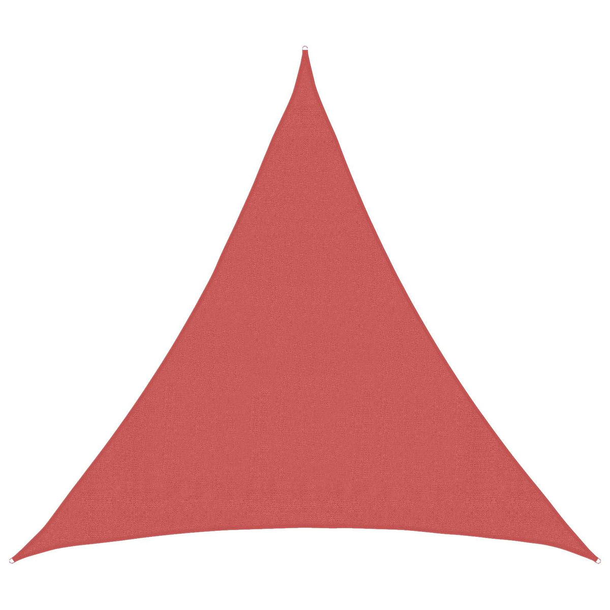 vidaXL Zonneschaduwzeil 2 x 2 x 2 m HDPE Driehoekig Terracotta
