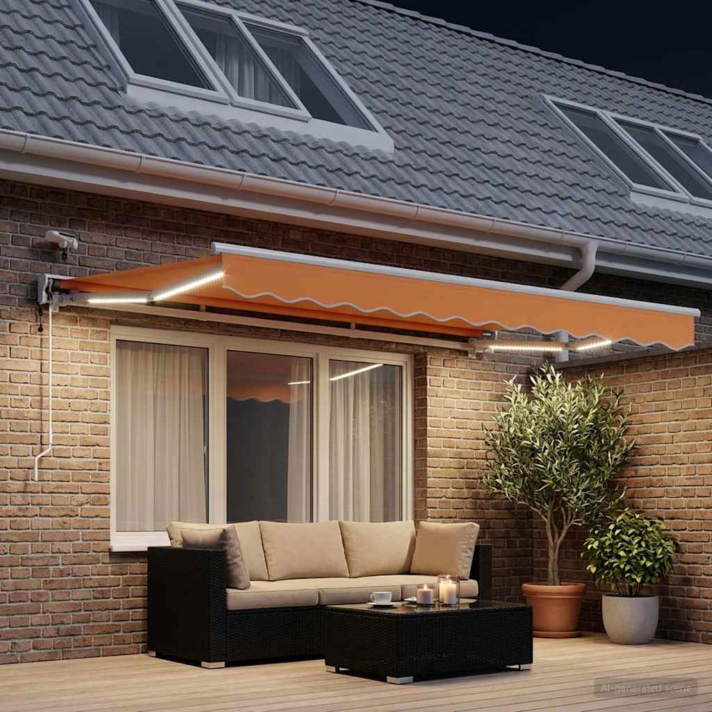 Elektrisch Uittrekbaar Zonnescherm Zand 2,5 x 2 m is nu te koop bij PeponiXL, paradijselijk wonen!