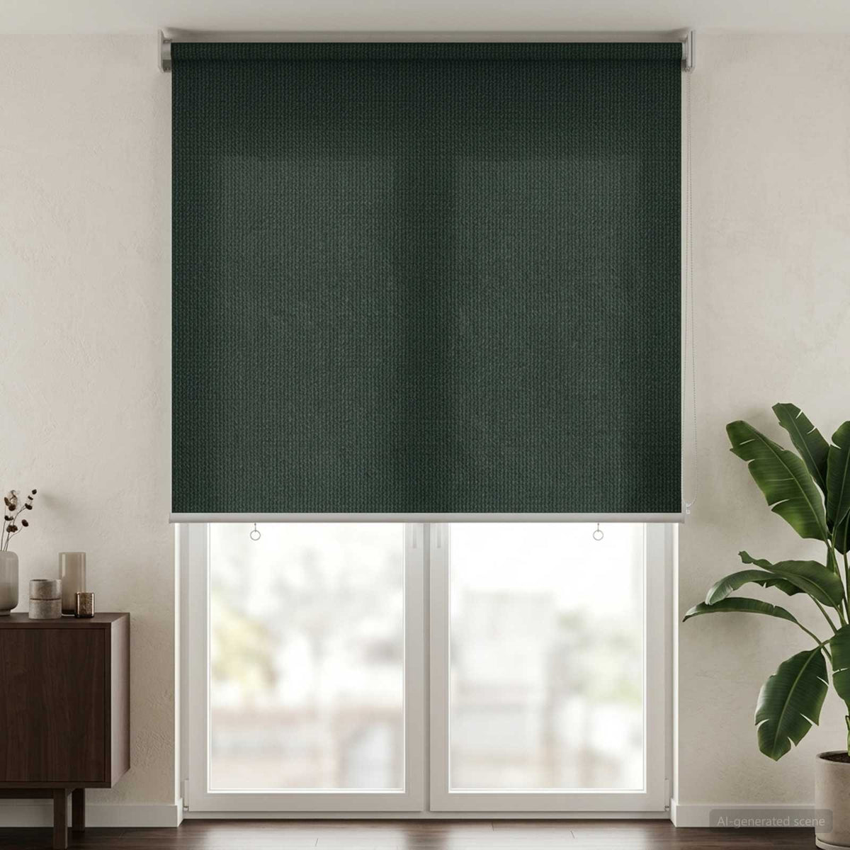 Buitenrolgordijn 90% UV-blok Donkergroen 160 x 230 cm HDPE is nu te koop bij PeponiXL, paradijselijk wonen!
