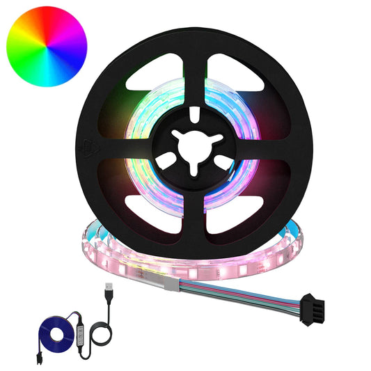 LED-strip 2 pcs Zwart en transparant 400 mm Koper en kunststof is nu te koop bij PeponiXL, paradijselijk wonen!