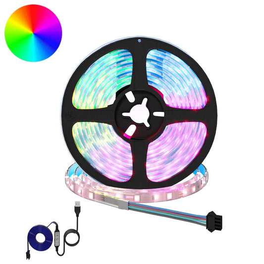 LED-strip 2 pcs Zwart en transparant 3000 mm Koper en kunststof is nu te koop bij PeponiXL, paradijselijk wonen!