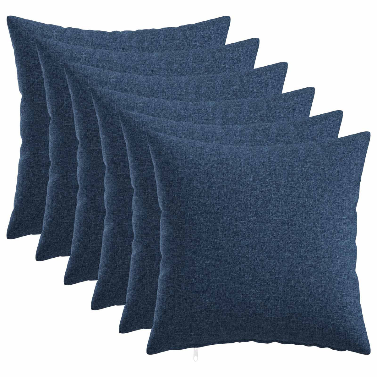 Kussensloop 6 st HEERLEN Blauw 30 x 30 cm Stof is nu te koop bij PeponiXL, paradijselijk wonen!
