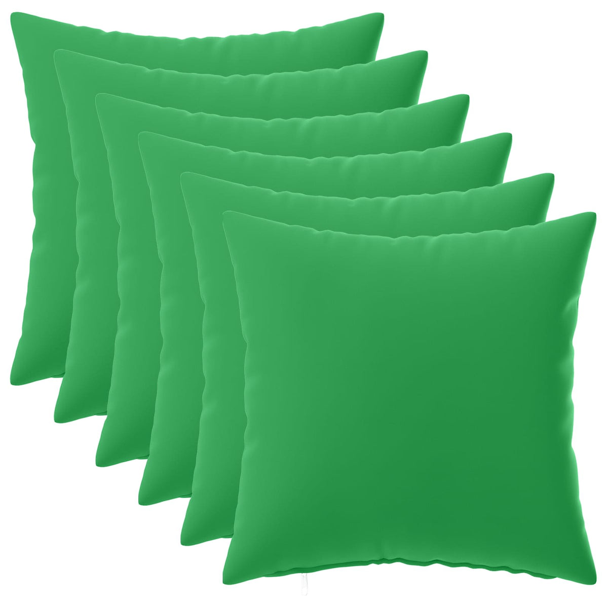Kussensloop 6 pcs HEERLEN Groen 30 x 30 cm Polyester is nu te koop bij PeponiXL, paradijselijk wonen!