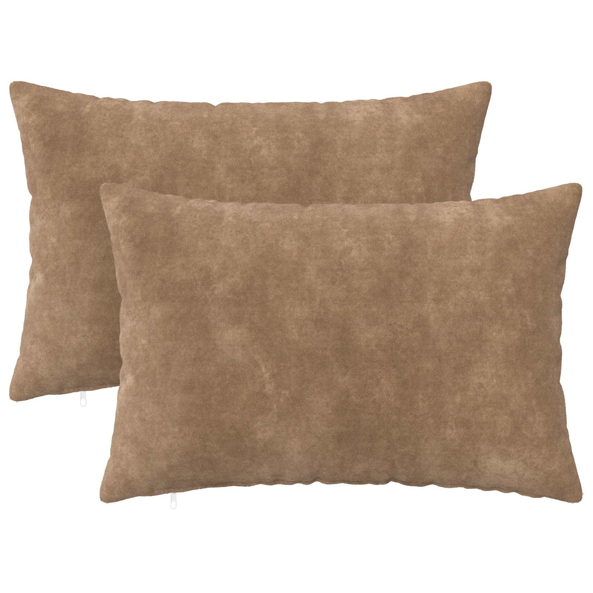 Kussensloop 2 pcs HEERLEN Taupe 30 x 50 cm Microfiber Fleece is nu te koop bij PeponiXL, paradijselijk wonen!