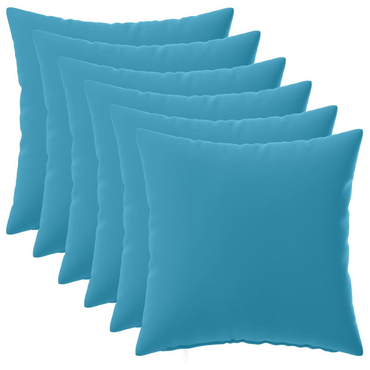 Kussensloop 6 pcs HEERLEN Lichtblauw 35 x 35 cm Polyester is nu te koop bij PeponiXL, paradijselijk wonen!
