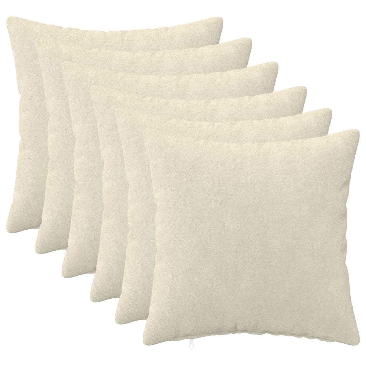 Kussensloop 6 pcs HEERLEN Crèmekleurig 40 x 40 cm is nu te koop bij PeponiXL, paradijselijk wonen!