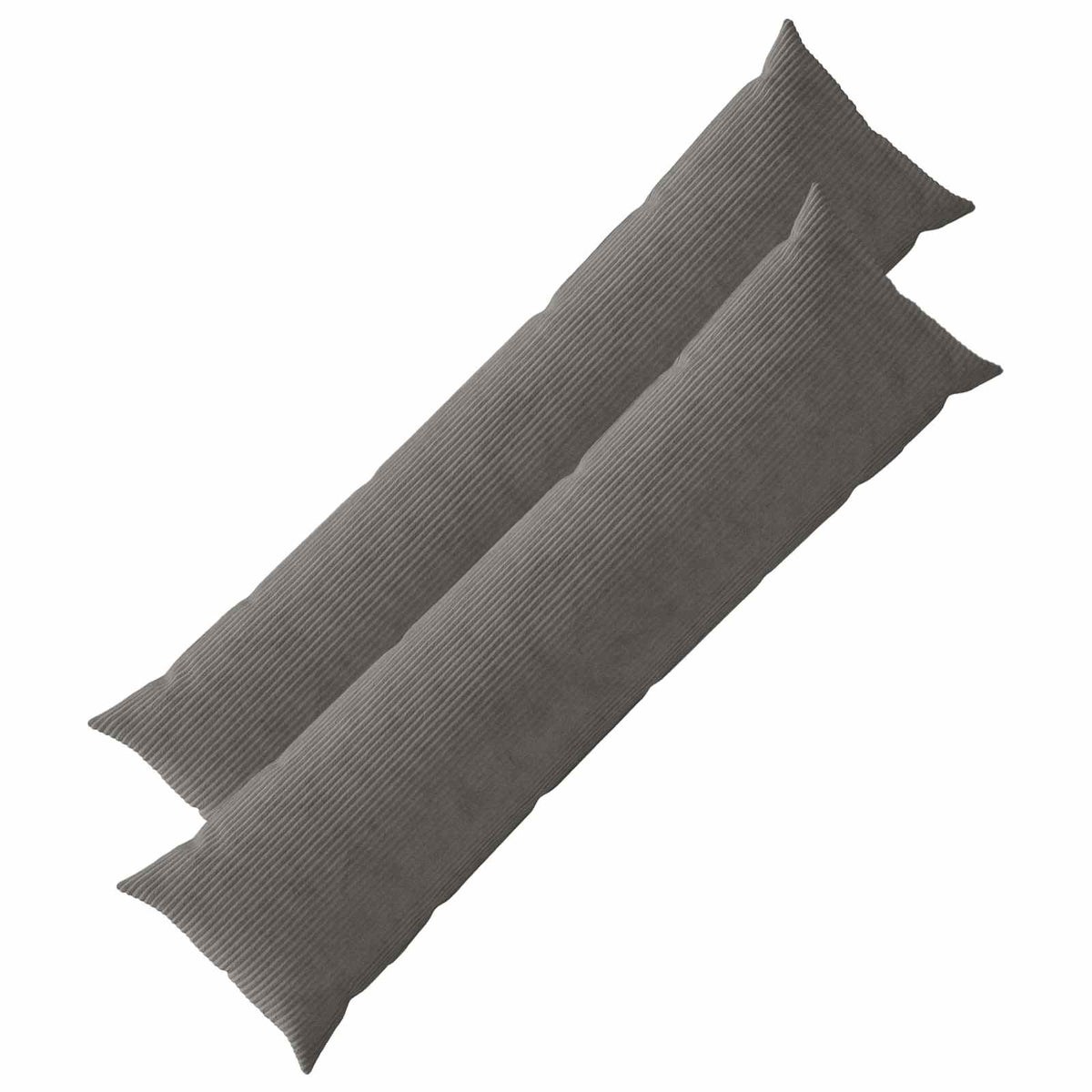 Kussensloop 2 pcs HEERLEN Donkergrijs 40 x 145 cm corduroy is nu te koop bij PeponiXL, paradijselijk wonen!
