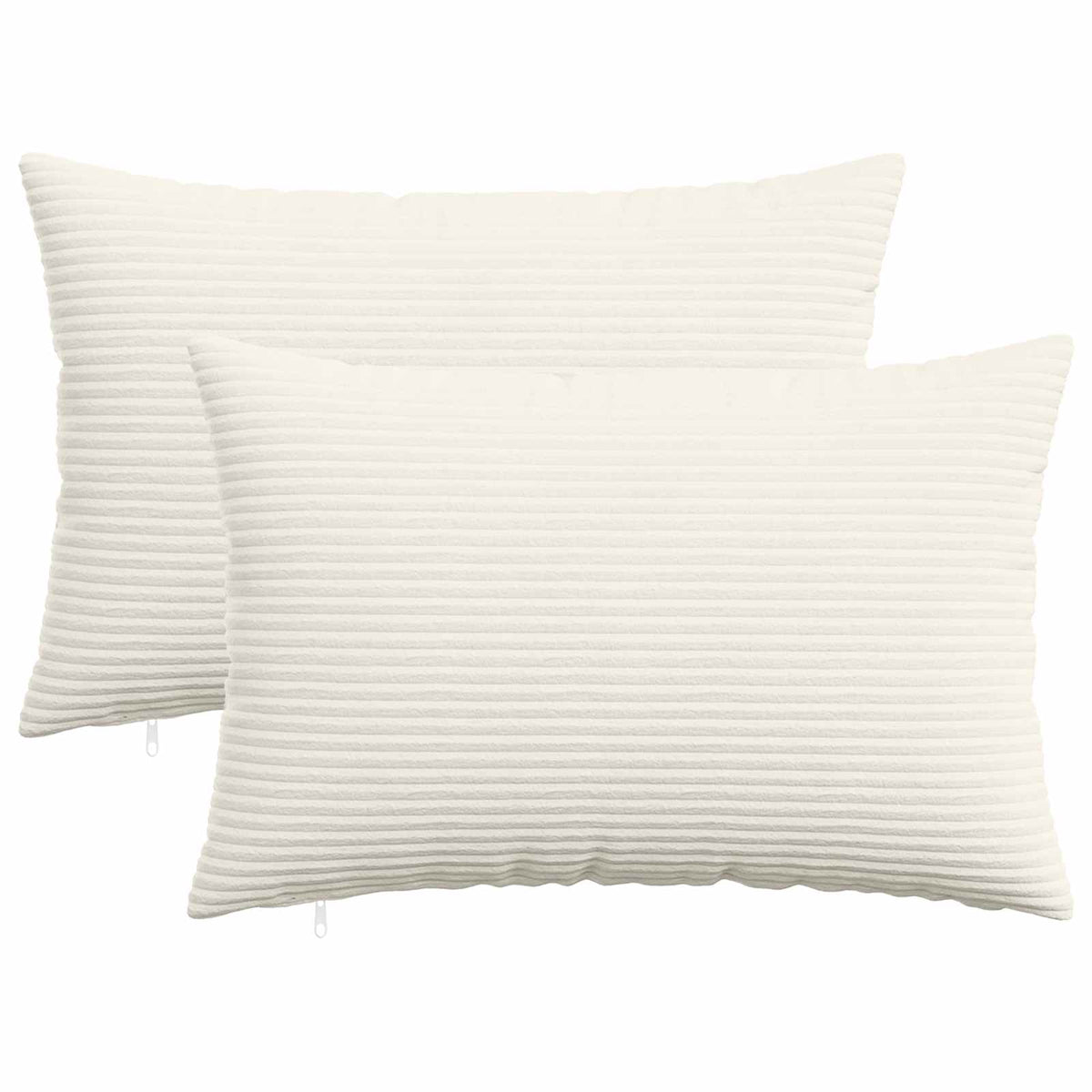 Kussensloop 2 st HEERLEN Crèmekleurig 40 x 60 cm corduroy is nu te koop bij PeponiXL, paradijselijk wonen!
