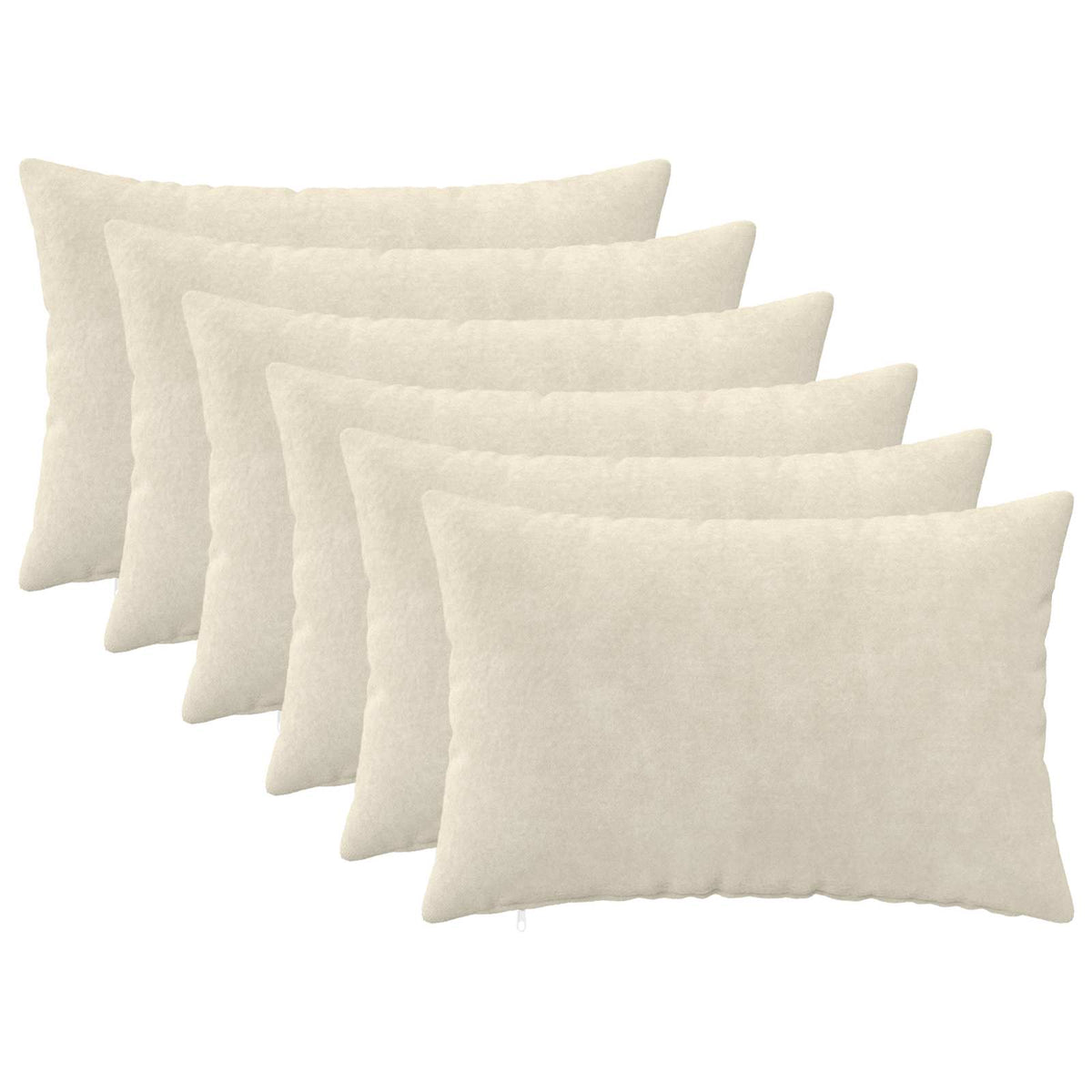 Kussensloop 6 pcs HEERLEN Crèmekleurig 40 x 60 cm is nu te koop bij PeponiXL, paradijselijk wonen!