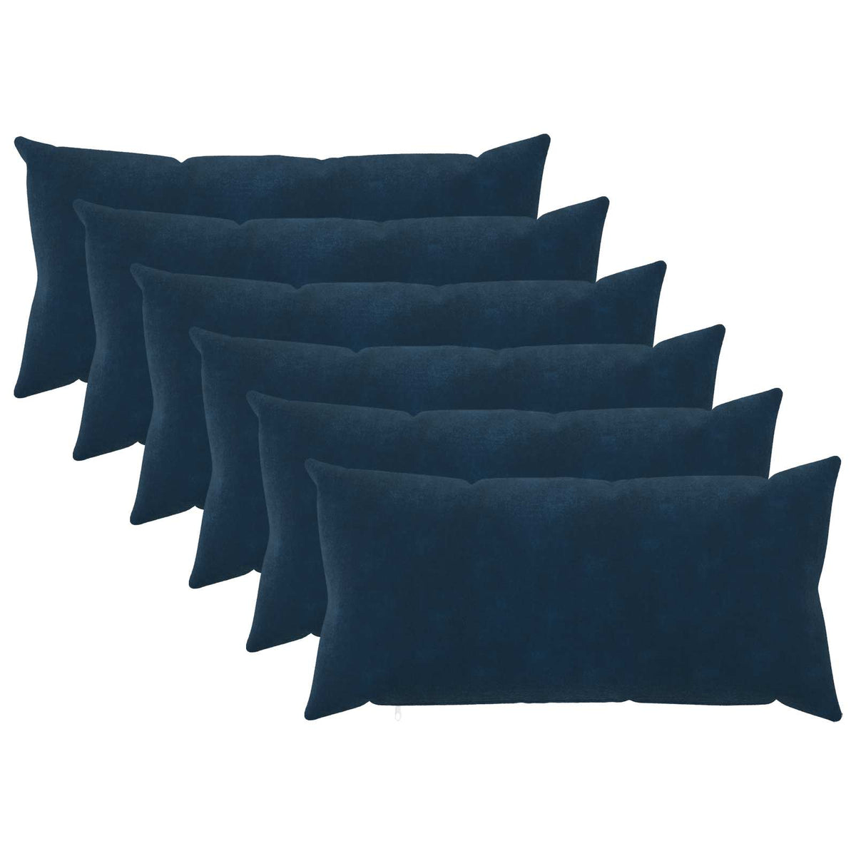 Kussensloop 6 pcs HEERLEN Blauw 40 x 70 cm Microfiber Fleece is nu te koop bij PeponiXL, paradijselijk wonen!
