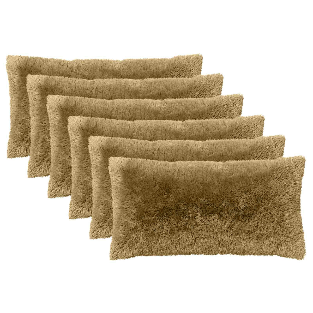 Kussensloop 6 pcs HEERLEN Lichtgroen 40 x 70 cm PV Fleece is nu te koop bij PeponiXL, paradijselijk wonen!