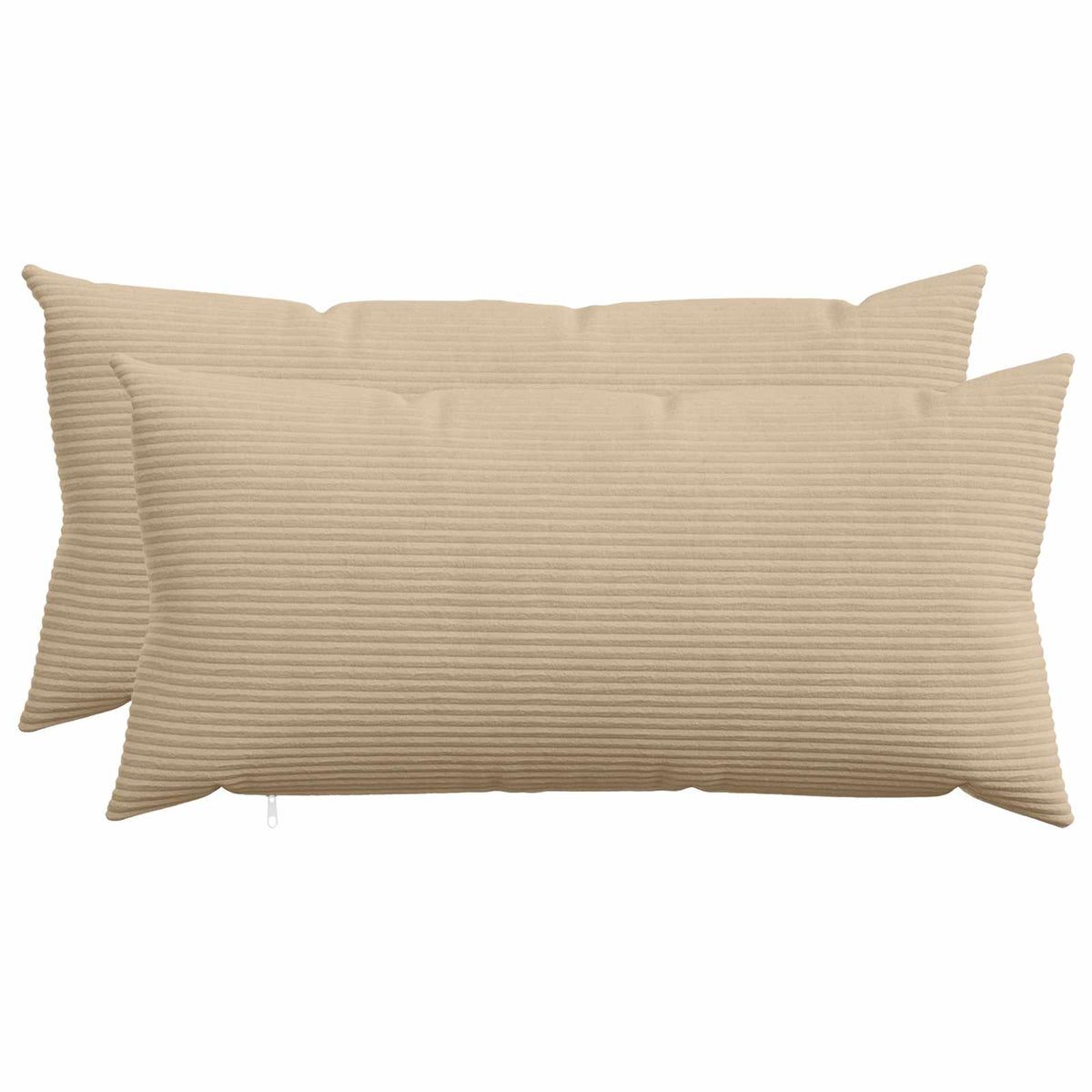 Kussensloop 2 pcs HEERLEN Taupe 40 x 80 cm corduroy is nu te koop bij PeponiXL, paradijselijk wonen!