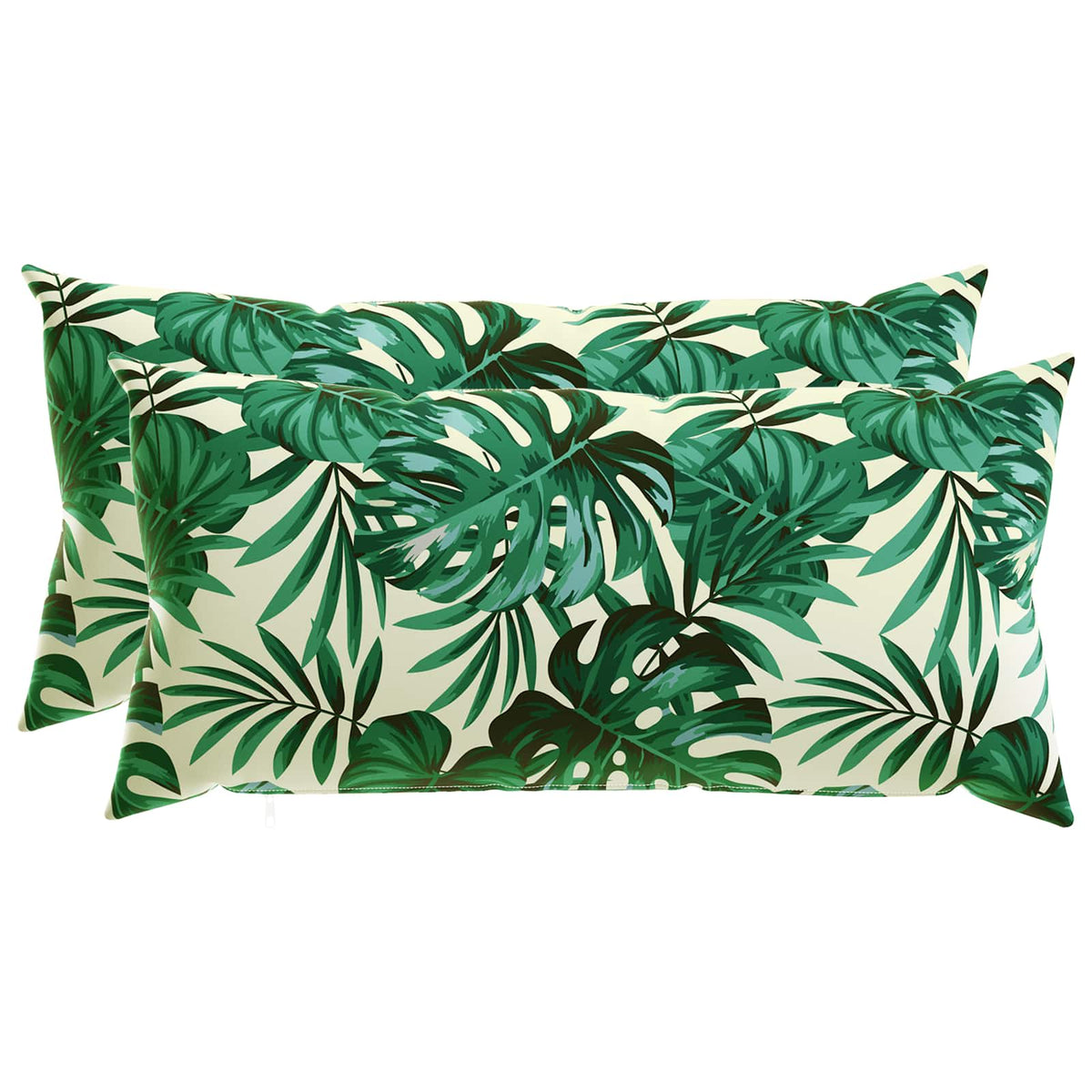 Kussensloop 2 pcs HEERLEN Bladpatroon 40 x 80 cm Polyester is nu te koop bij PeponiXL, paradijselijk wonen!