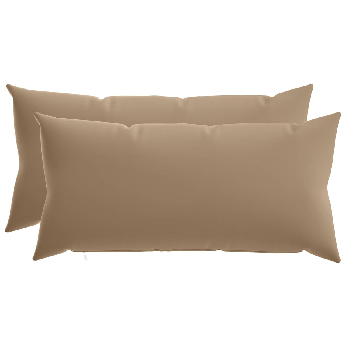 Kussensloop 2 st HEERLEN Taupe 40 x 80 cm Polyester is nu te koop bij PeponiXL, paradijselijk wonen!