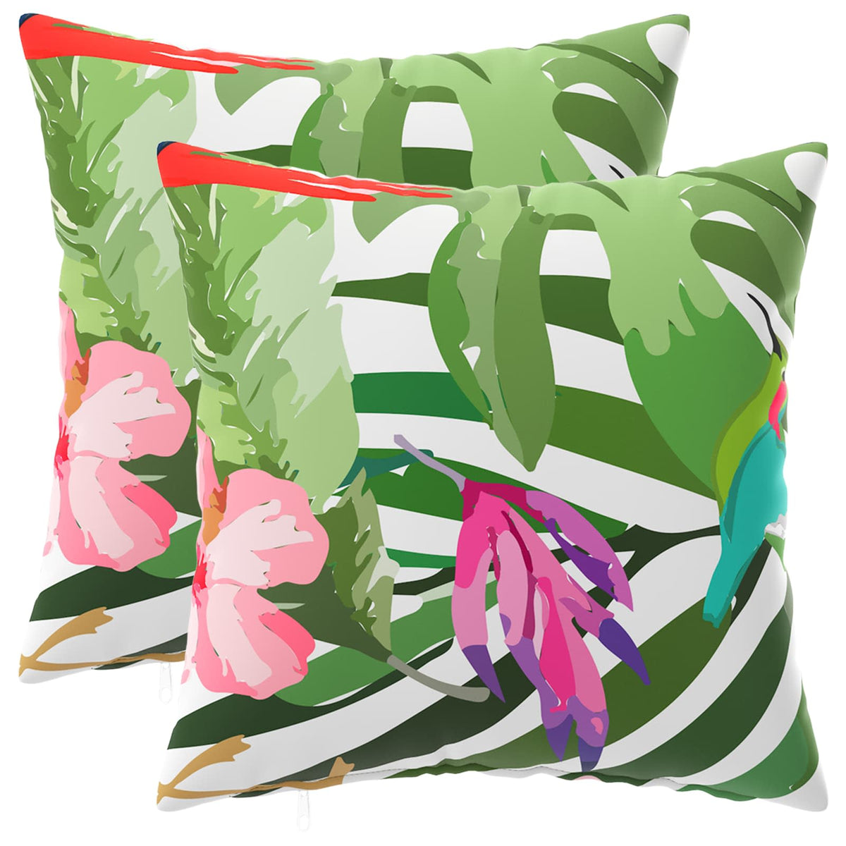 Kussensloop 2 pcs HEERLEN Zwart 45 x 45 cm Polyester is nu te koop bij PeponiXL, paradijselijk wonen!