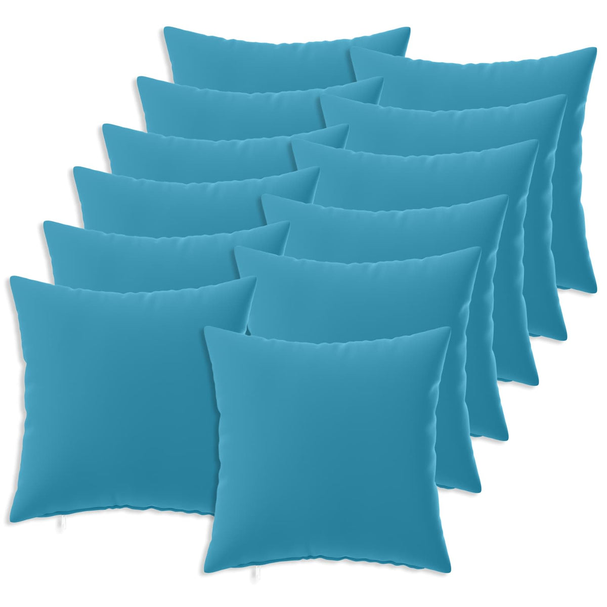 Kussensloop 12 pcs HEERLEN Lichtblauw 50 x 50 cm Polyester is nu te koop bij PeponiXL, paradijselijk wonen!