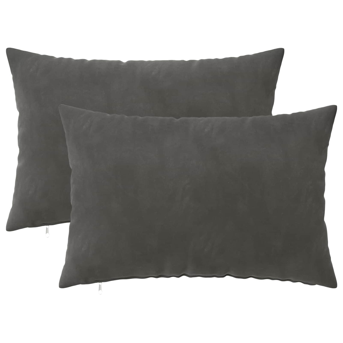 Kussensloop 2 pcs HEERLEN Donkergrijs 50 x 70 cm Fluweel is nu te koop bij PeponiXL, paradijselijk wonen!