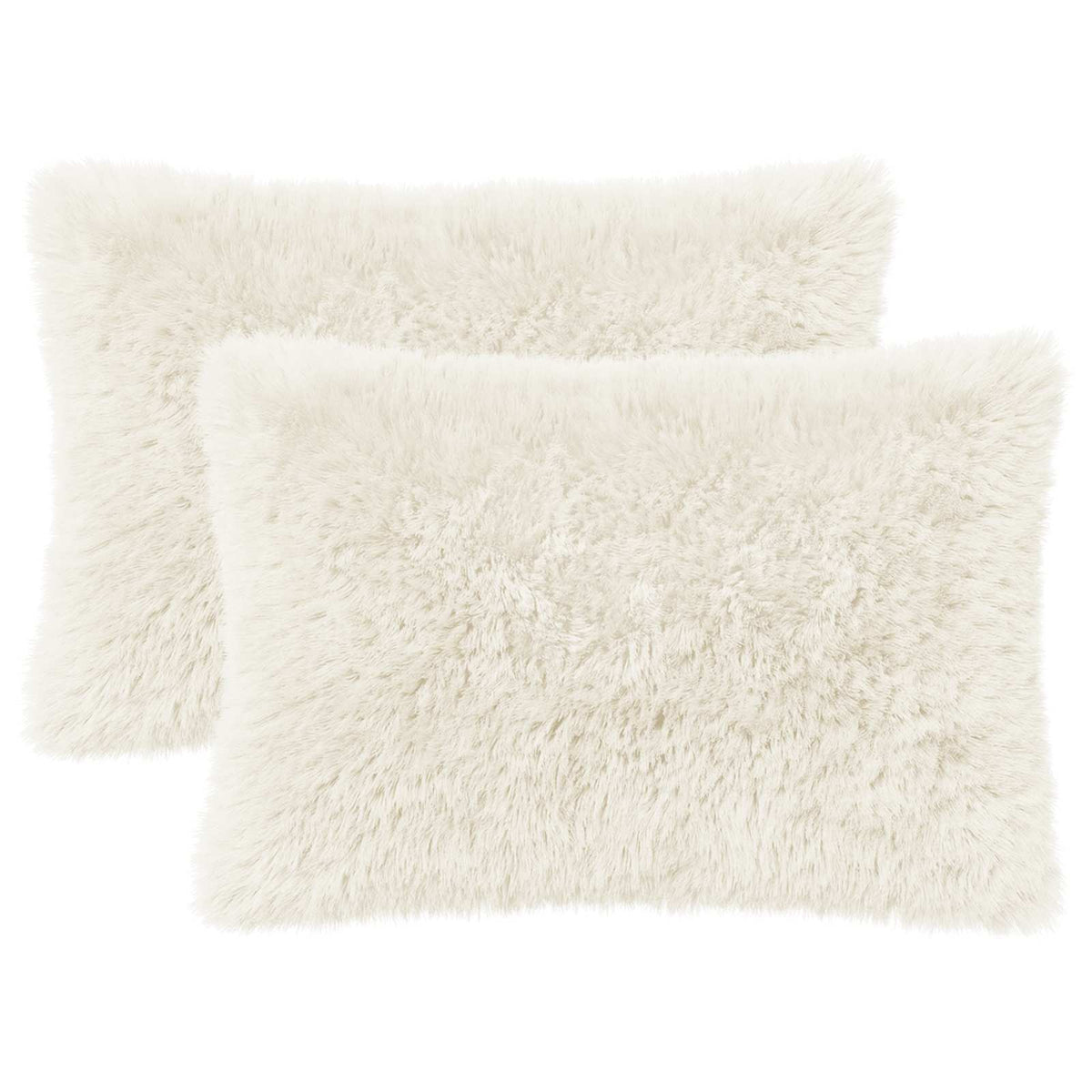 Kussensloop 2 pcs HEERLEN Wit 50 x 70 cm PV Fleece is nu te koop bij PeponiXL, paradijselijk wonen!