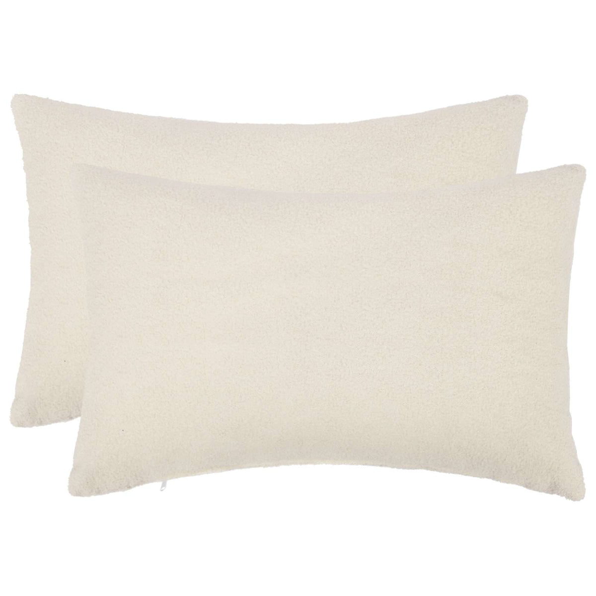 Kussensloop 2 pcs HEERLEN Crèmekleurig 50 x 75 cm Bouclé is nu te koop bij PeponiXL, paradijselijk wonen!
