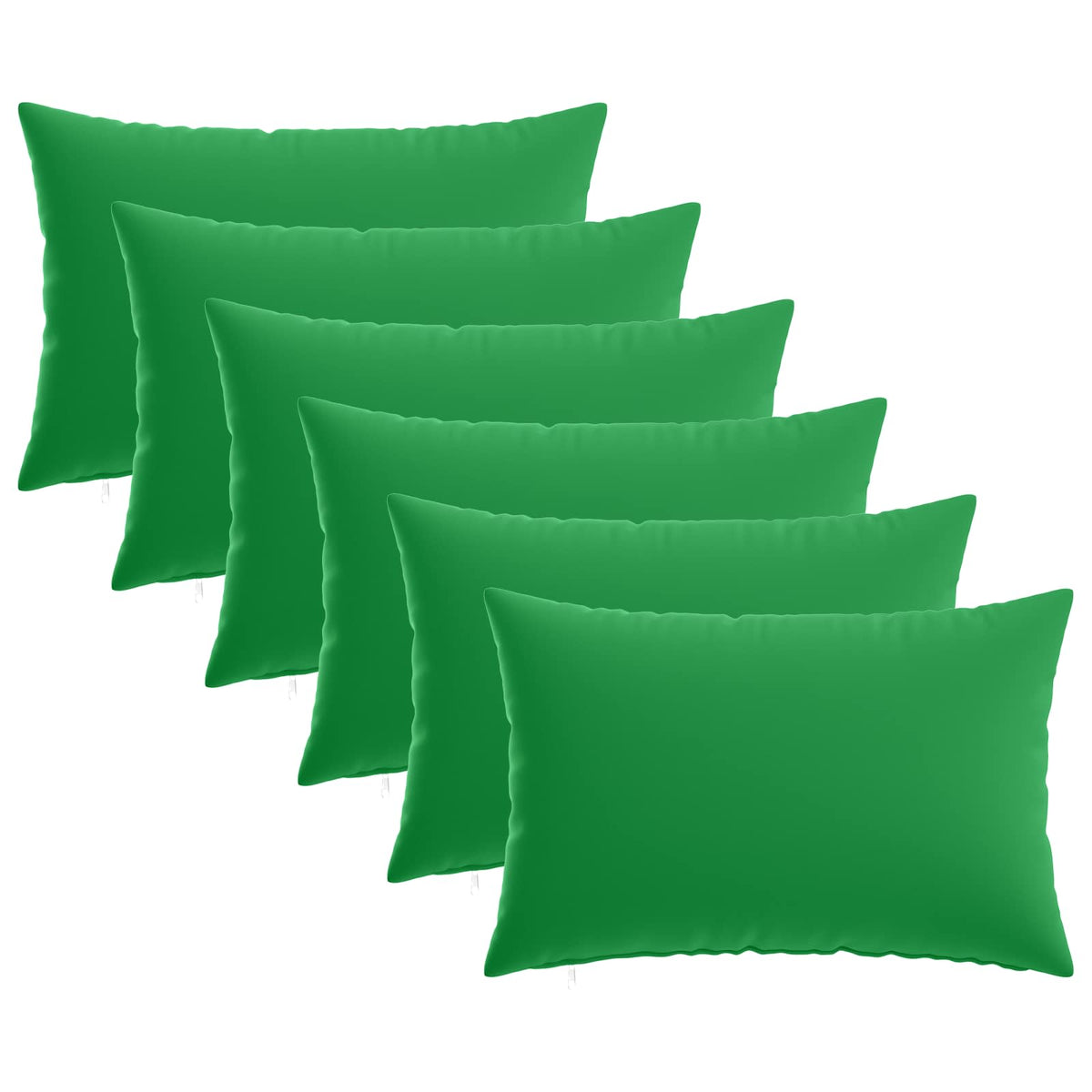 Kussensloop 6 pcs HEERLEN Groen 50 x 80 cm Polyester is nu te koop bij PeponiXL, paradijselijk wonen!