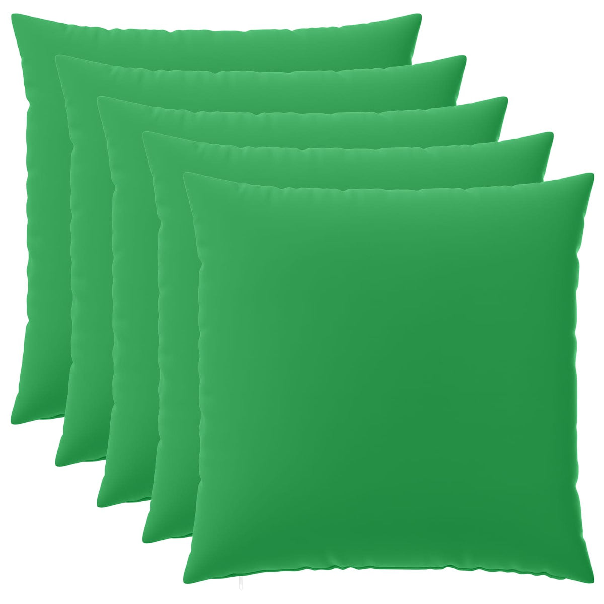 Kussensloop 6 pcs HEERLEN Groen 60 x 60 cm Polyester is nu te koop bij PeponiXL, paradijselijk wonen!