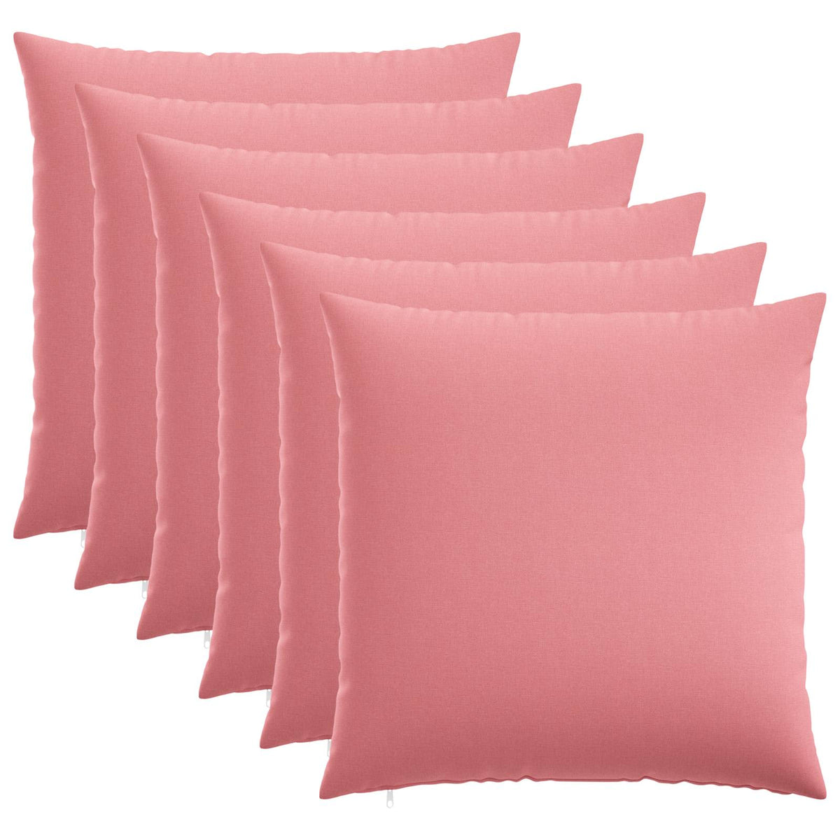 Kussensloop 6 st HEERLEN Roze 70 x 70 cm Stof is nu te koop bij PeponiXL, paradijselijk wonen!