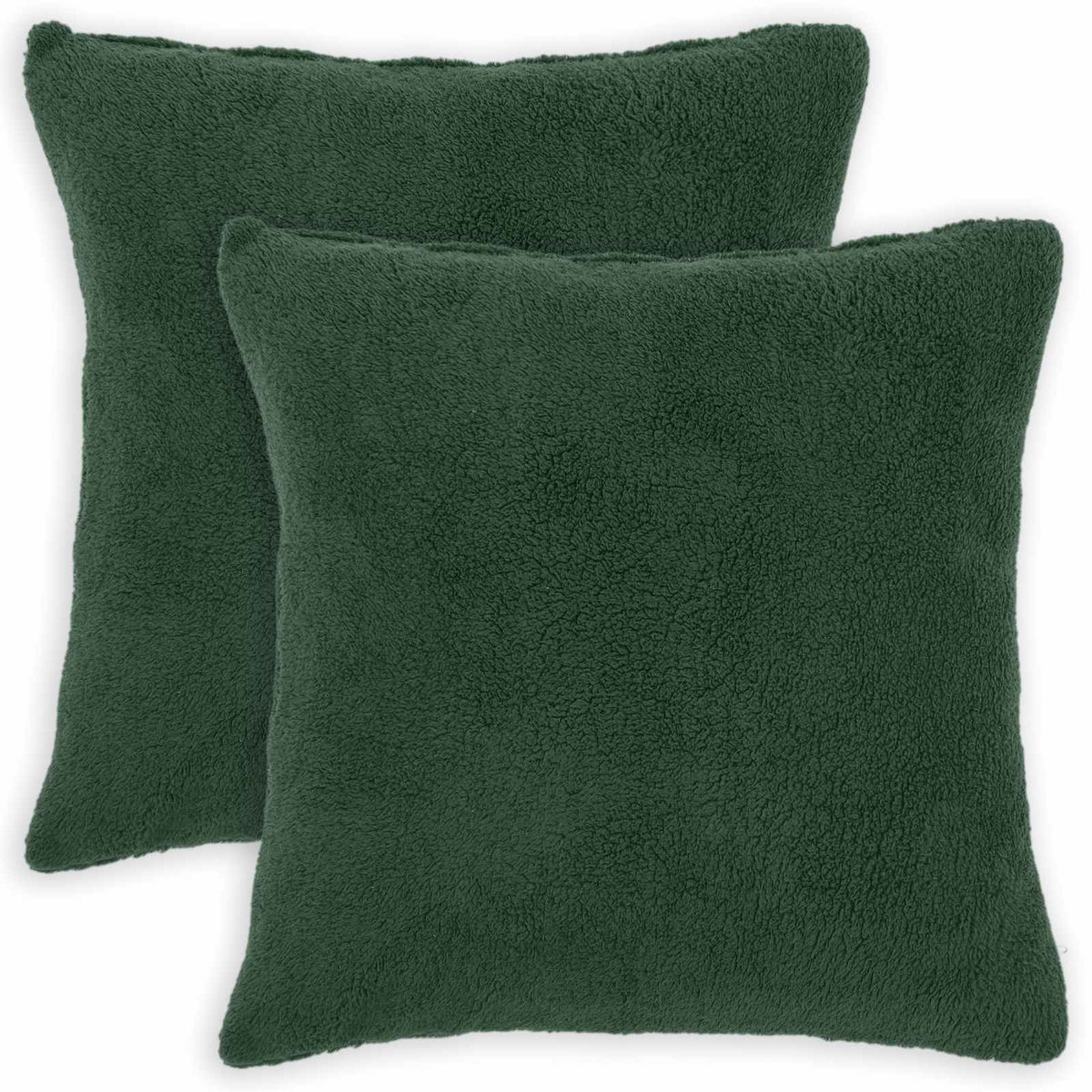 Kussensloop 2 pcs HEERLEN Donkergroen 70 x 70 cm Bouclé is nu te koop bij PeponiXL, paradijselijk wonen!