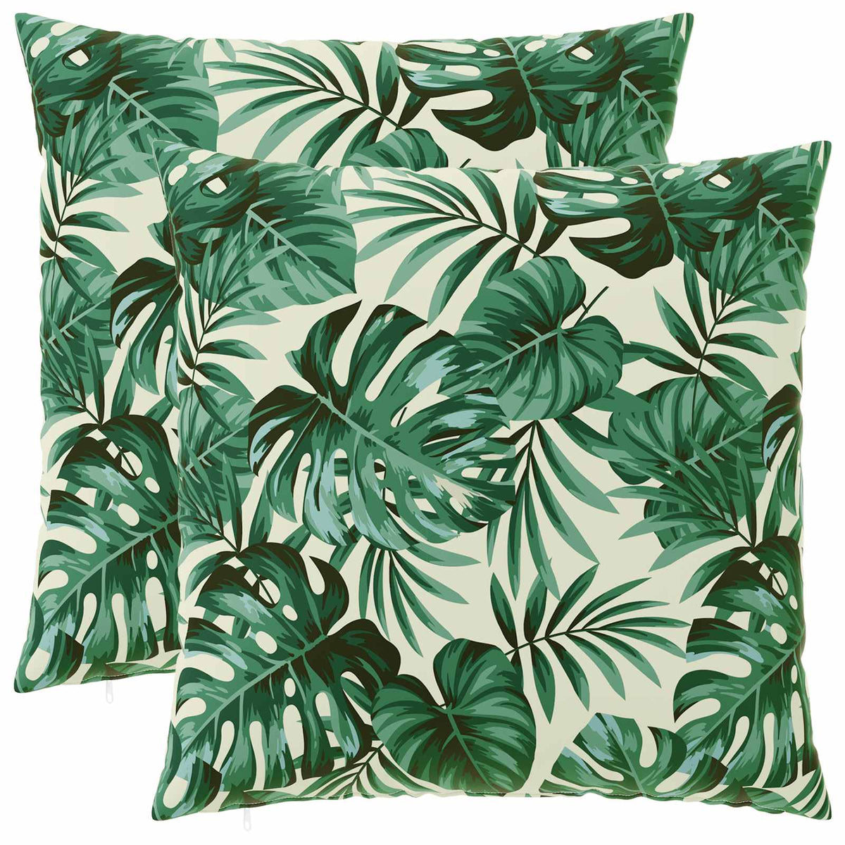 Kussensloop 2 pcs HEERLEN Bladpatroon 80 x 80 cm Polyester is nu te koop bij PeponiXL, paradijselijk wonen!