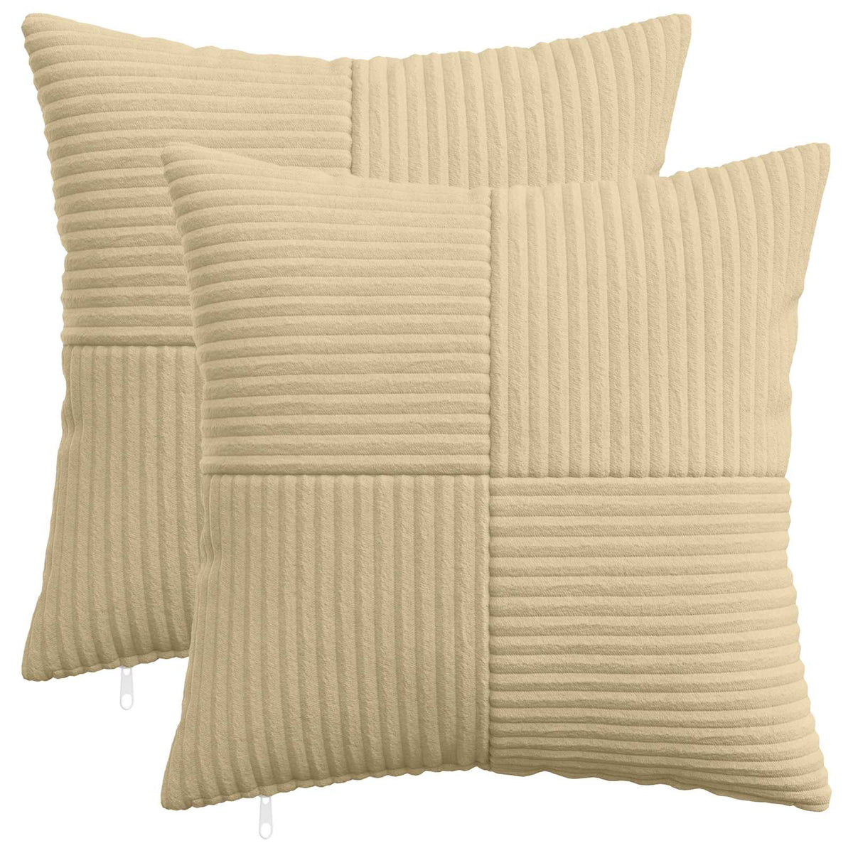Kussensloop 2 st ALMELO Grijs groen 35 x 35 cm corduroy is nu te koop bij PeponiXL, paradijselijk wonen!