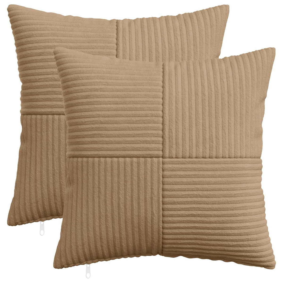 Kussensloop 2 st ALMELO Bruin 40 x 40 cm corduroy is nu te koop bij PeponiXL, paradijselijk wonen!