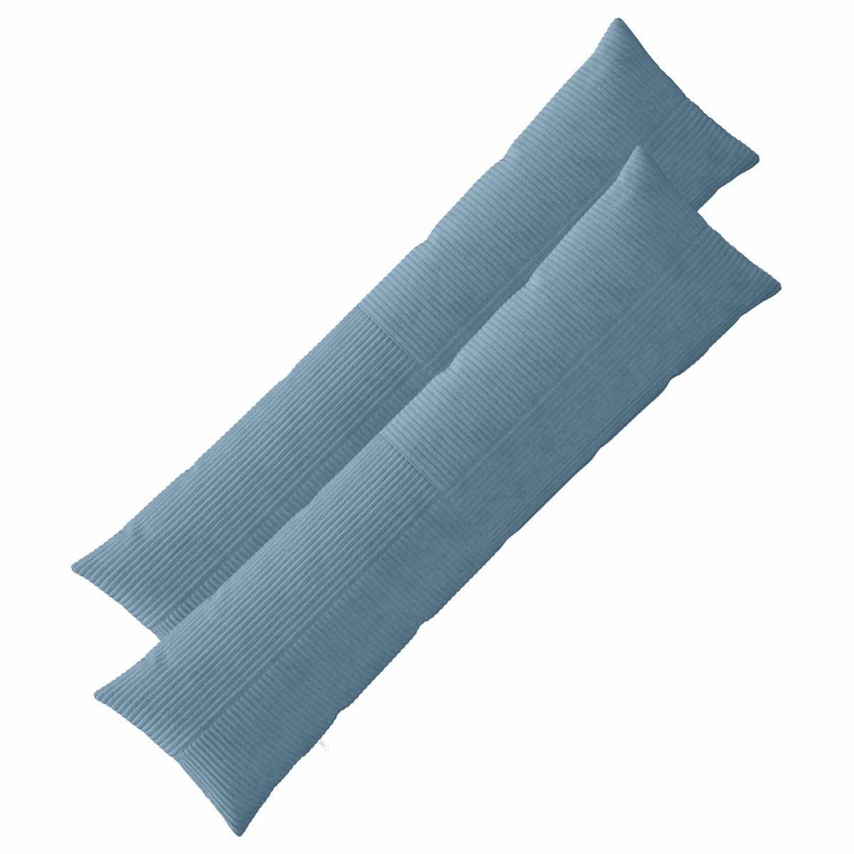 Kussensloop 2 pcs ALMELO Blauw 40 x 145 cm corduroy is nu te koop bij PeponiXL, paradijselijk wonen!