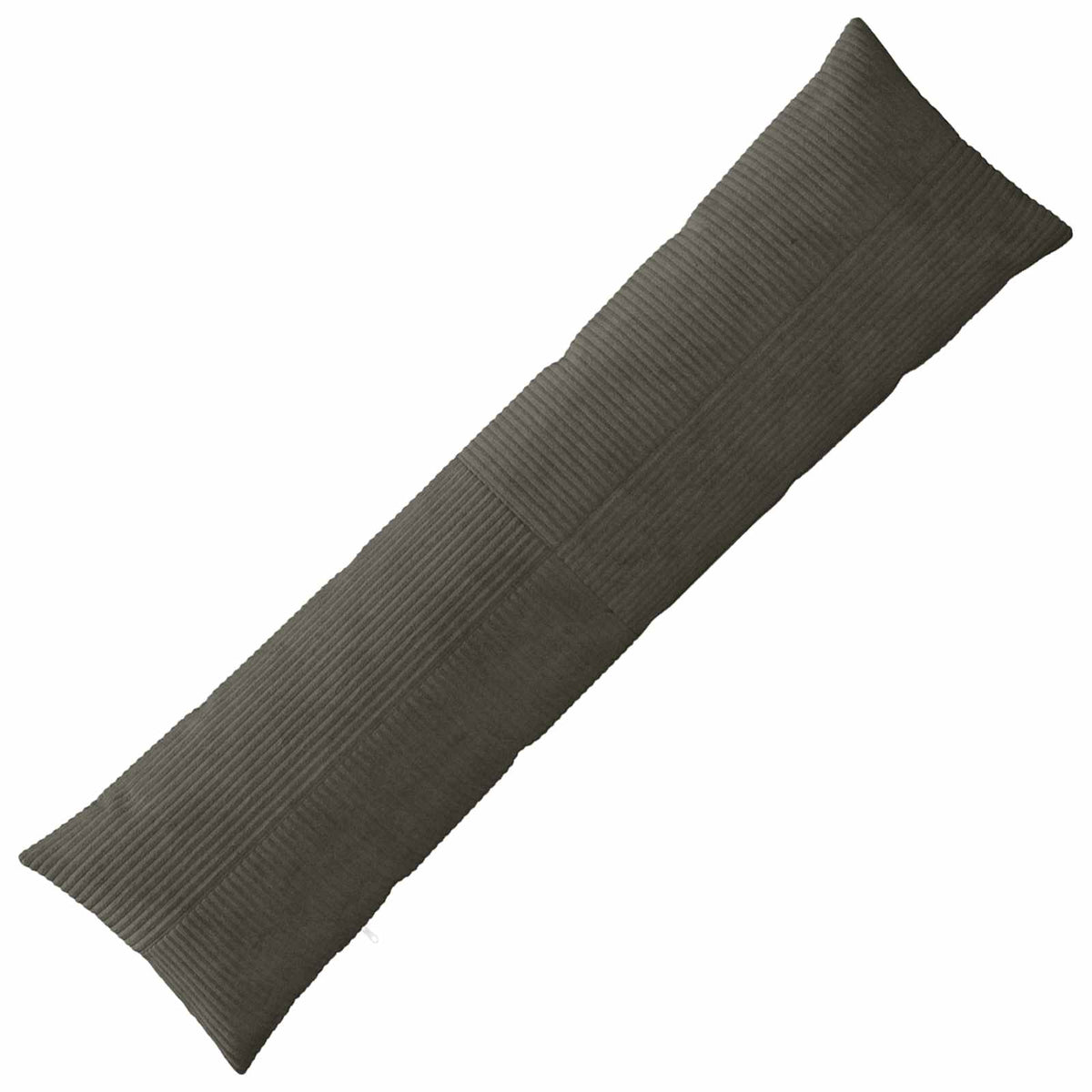 vidaXL Kussensloop ALMELO Antracietkleurig 40 x 145 cm corduroy