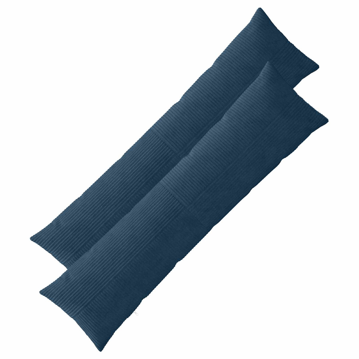 Kussensloop 2 pcs ALMELO Marineblauw 40 x 145 cm corduroy is nu te koop bij PeponiXL, paradijselijk wonen!