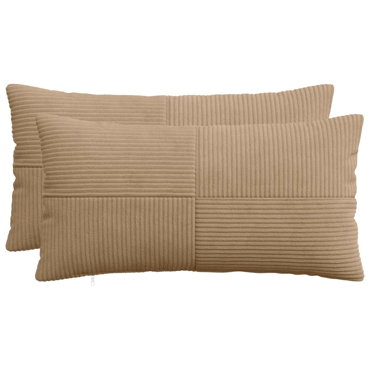 Kussensloop 2 pcs ALMELO Bruin 40 x 80 cm corduroy is nu te koop bij PeponiXL, paradijselijk wonen!