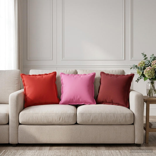 Kussen met kussen HOUTEN 6 st Wijnrood Polyester is nu te koop bij PeponiXL, paradijselijk wonen!