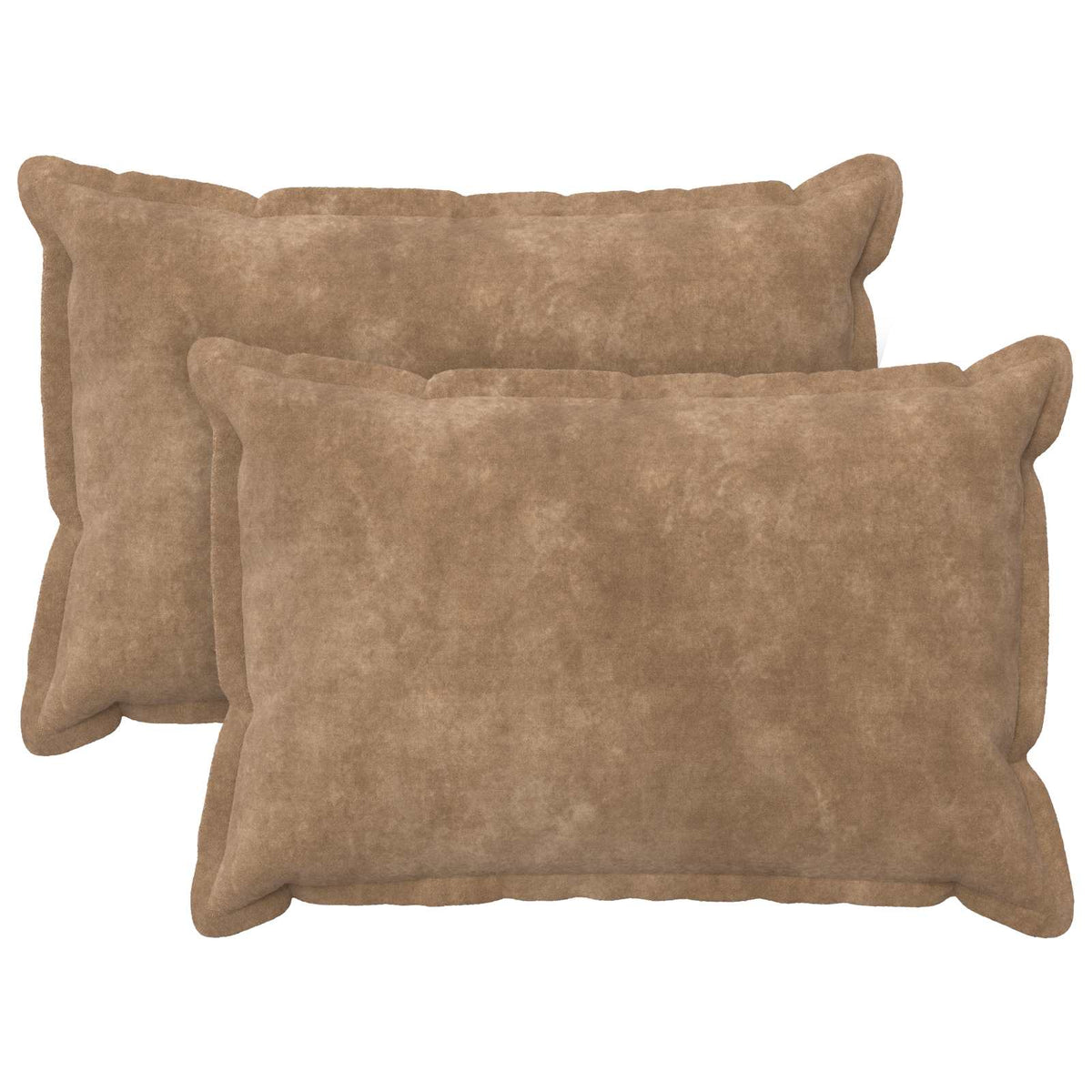 Kussensloop 2 pcs HOUTEN Taupe 30 x 50 cm Microfiber Fleece is nu te koop bij PeponiXL, paradijselijk wonen!