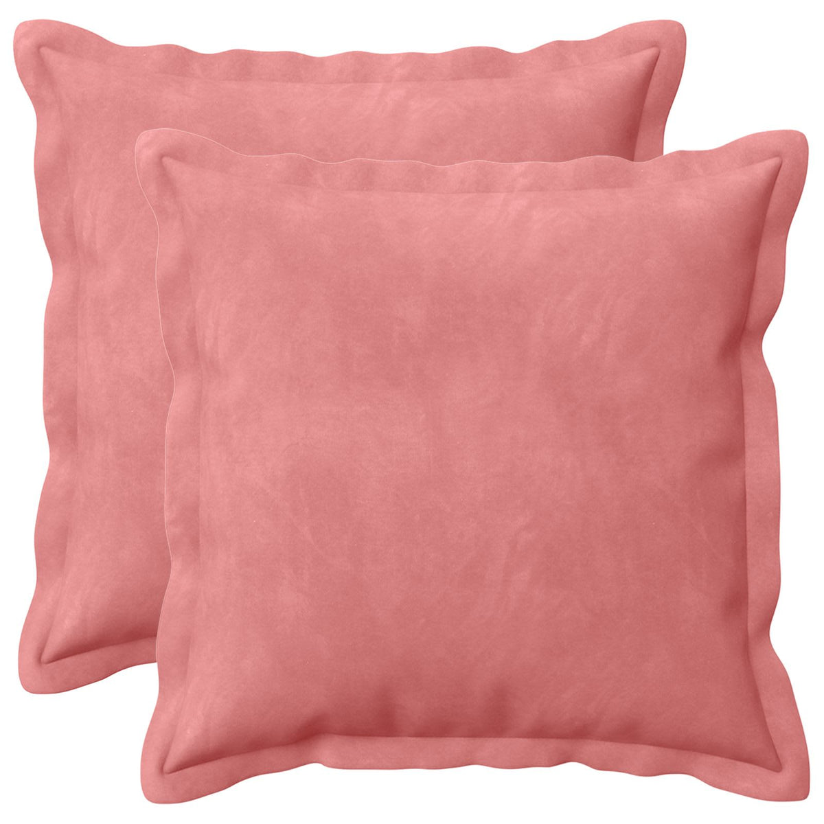Kussensloop 2 pcs HOUTEN Roze 35 x 35 cm Fluweel is nu te koop bij PeponiXL, paradijselijk wonen!