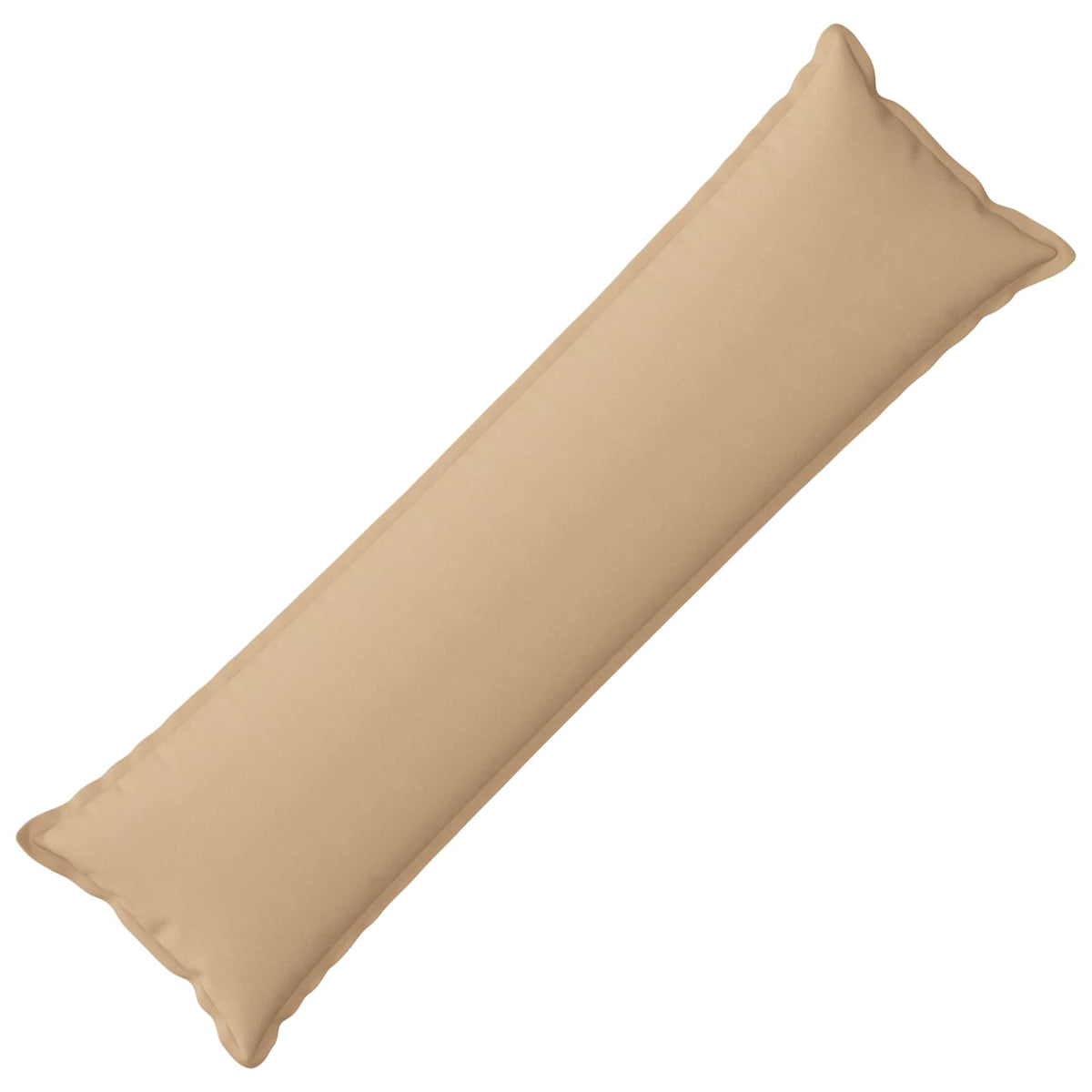 vidaXL Kussensloop HOUTEN Crèmekleurig 40 x 145 cm Faux Linnen