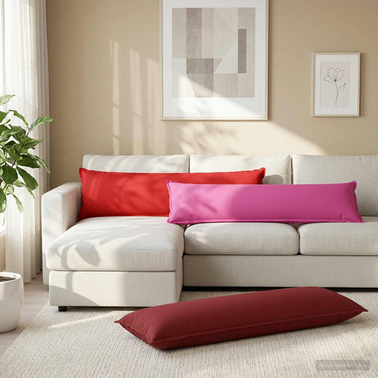 Kussen met kussen HOUTEN 2 st Roze Polyester is nu te koop bij PeponiXL, paradijselijk wonen!