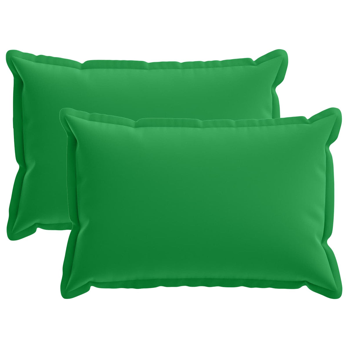 Kussensloop 2 st HOUTEN Groen 40 x 60 cm Polyester is nu te koop bij PeponiXL, paradijselijk wonen!