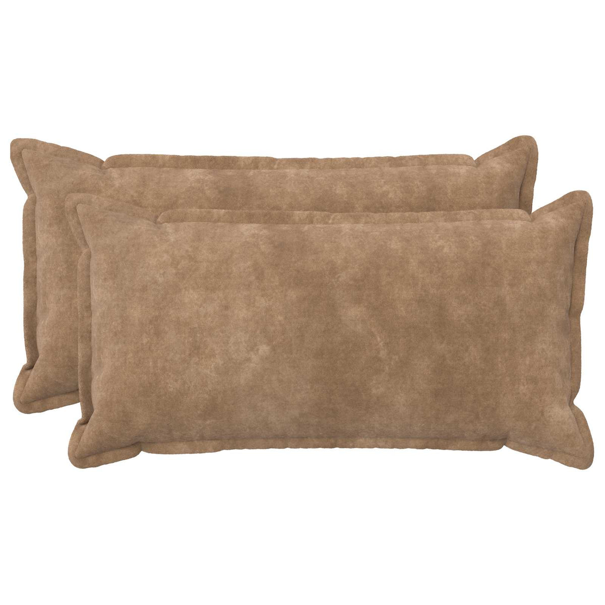 Kussensloop 2 pcs HOUTEN Taupe 40 x 70 cm Microfiber Fleece is nu te koop bij PeponiXL, paradijselijk wonen!