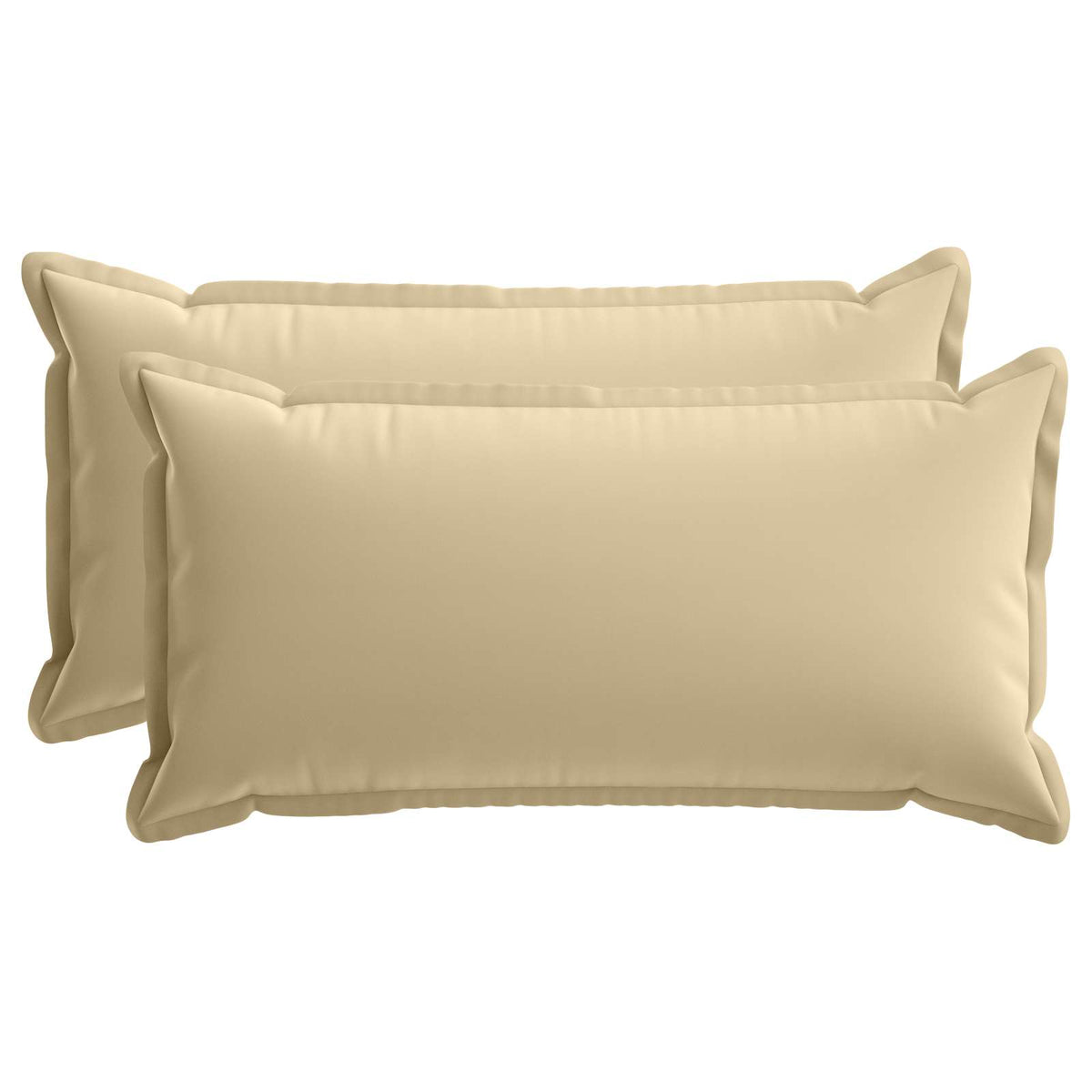 Kussensloop 2 st HOUTEN Beige 40 x 70 cm Polyester is nu te koop bij PeponiXL, paradijselijk wonen!