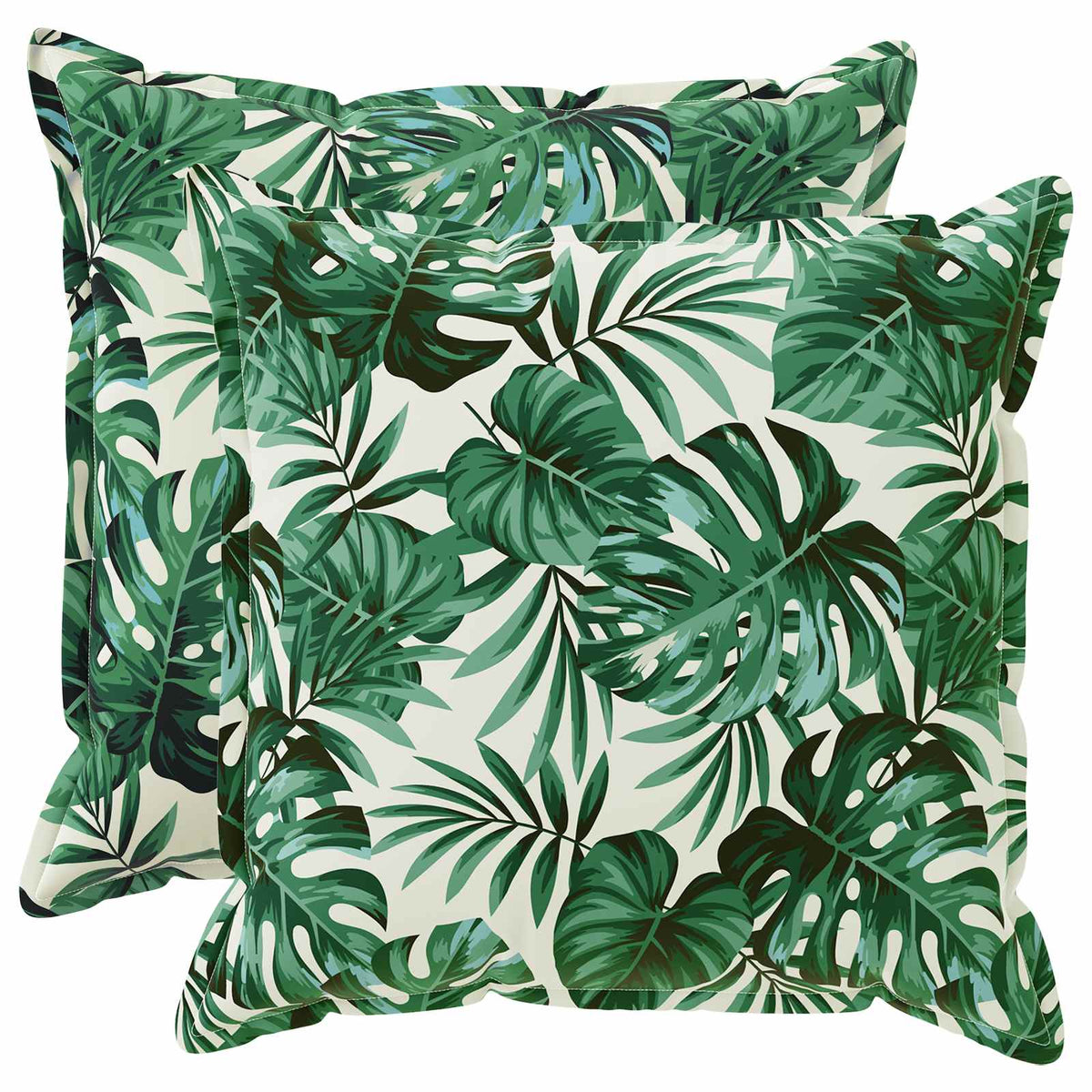 Kussensloop 2 st HOUTEN Bladpatroon 65 x 65 cm Polyester is nu te koop bij PeponiXL, paradijselijk wonen!