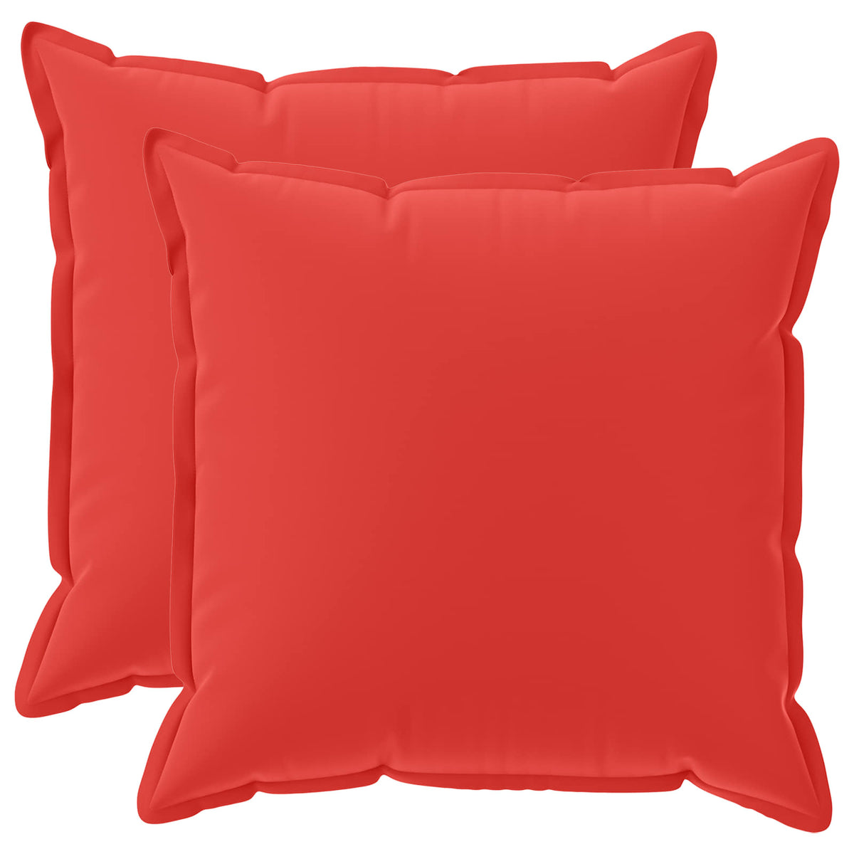 Kussensloop 2 st HOUTEN Rood 70 x 70 cm Polyester is nu te koop bij PeponiXL, paradijselijk wonen!