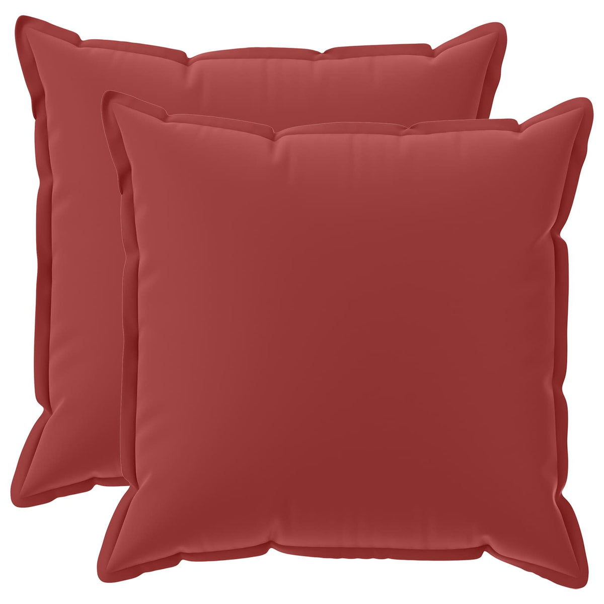 Kussensloop 2 st HOUTEN Wijnrood 70 x 70 cm Polyester is nu te koop bij PeponiXL, paradijselijk wonen!